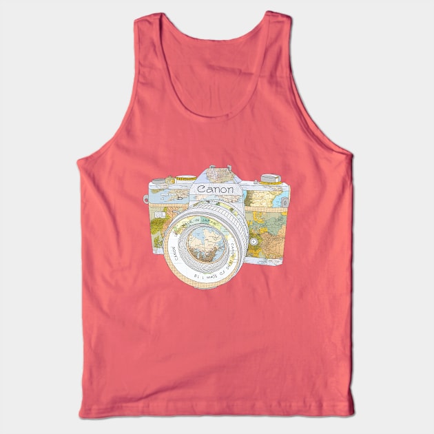 TRAVEL CAN0N Tank Top by BiancaGreen